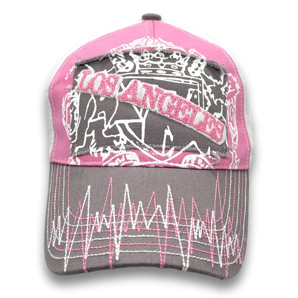 California Cities Vintage Style Baseball Cap Venice Beach LA Hollywood San Diego